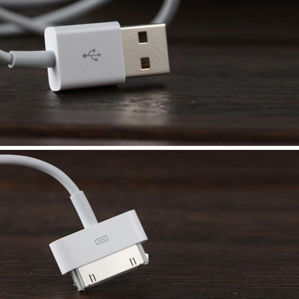 Durability 30Pin USB To USB Data Cable For iPhone 4/4s iPad 1/2/3 Charging and Data Transfer Wire 100cm/39.37inch