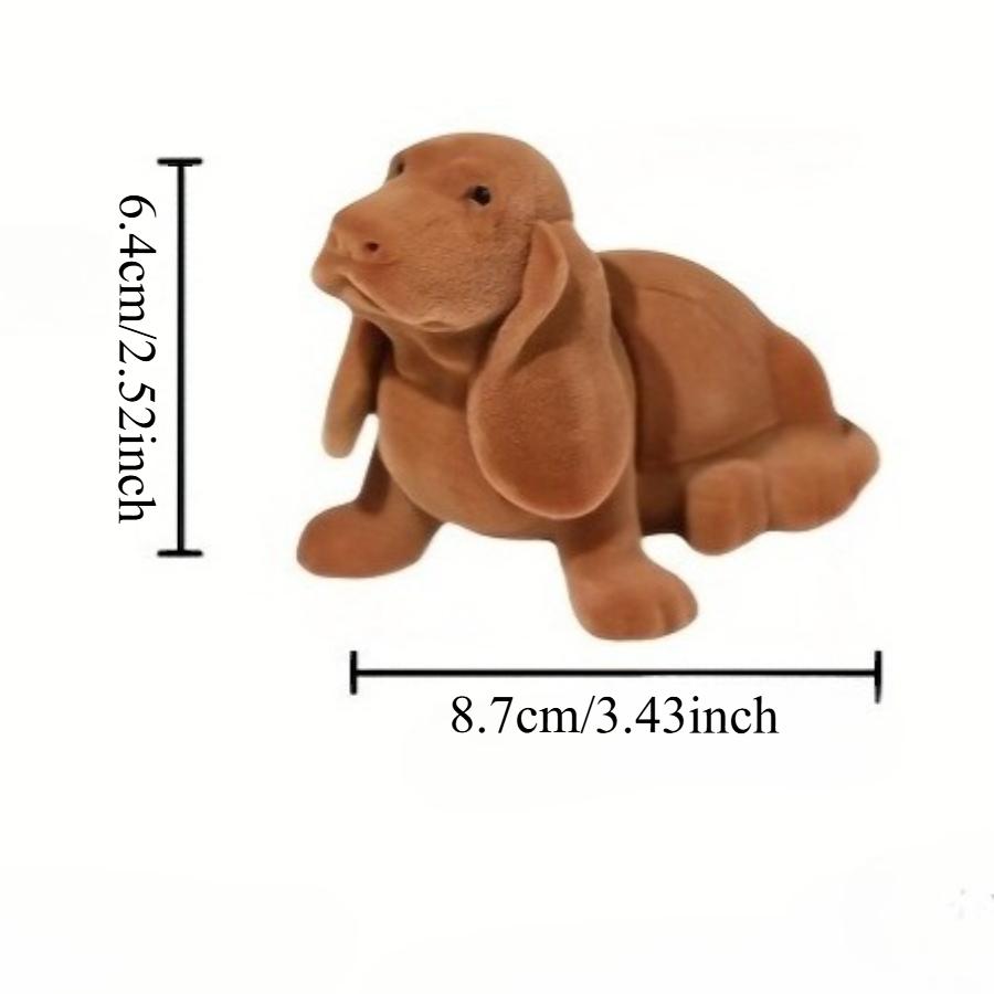 

Animal Shaped Jewelry Box Cute Panda Ring Holder Earring Organizer Multi-Compartment Desktop Storage Jewelry Decorative Gifts 9 7cm шоколадный