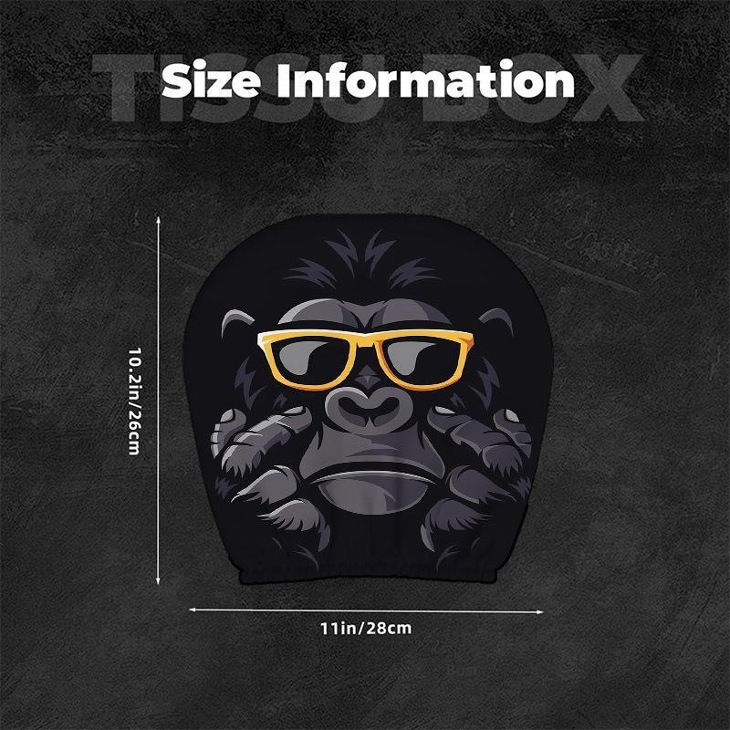 2PCS Funny Cartoon car headrest Cover, Cute Funny Eyes, Suitable for Halloween, Christmas car Universal Elastic Models Funny Decoration