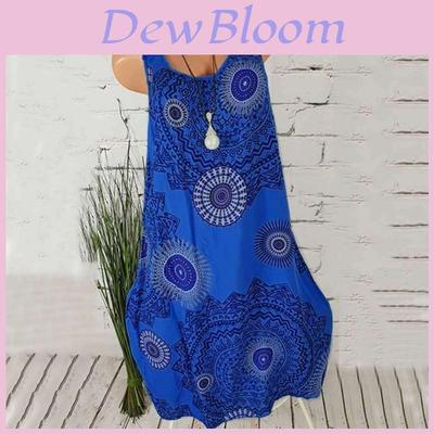 Dames Boho Zomerjurk Midi Lengte Zomer Avond Cocktailfeest Strandjurk Maat S T/m 5xl Met Elegant Kant Hol Ontwerp