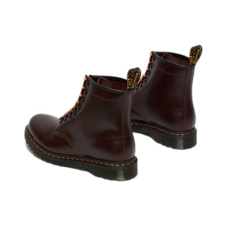 Dr. Martens 1460 Ben Smooth Color-Blocked Lace-Up 8-Hole Boots Unisex boots Brown Red 26917601