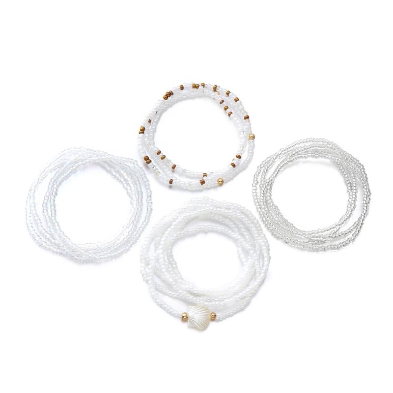 Stackable  Bead Bracelet Braided Designs Fashion Elegant Charm Jewelry Statement Pieces Jewelry Accessories