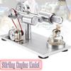 Double-cylinder Hot Air Stirling Engine Model With Light School Demonstration Educational Toy Science Kid DIY Experiment