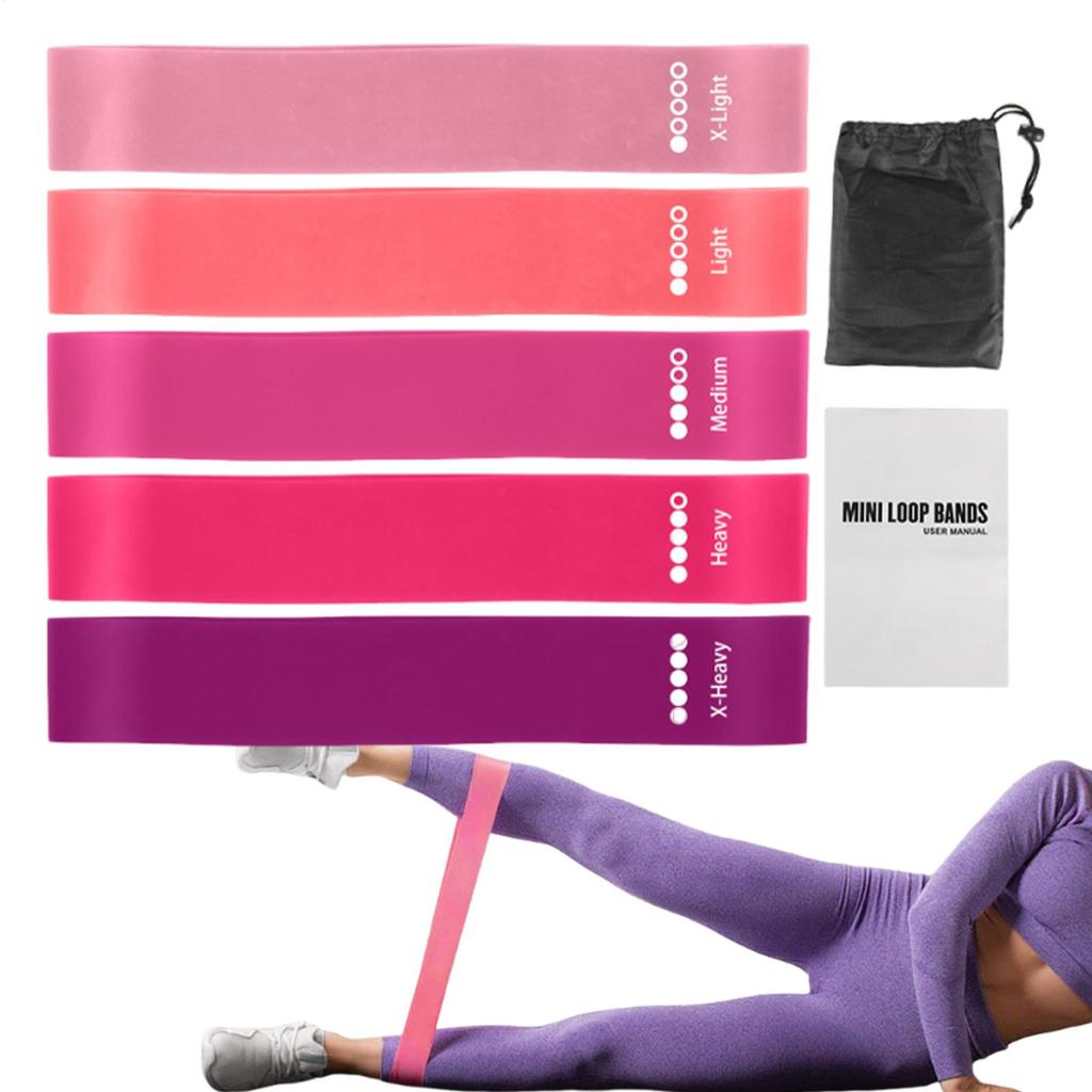 Yoga Resistance Bands Stretching Belt for Fitness Elastic Pilates Pull Resistance Bands Equipment for Butt Gym Workout Sports