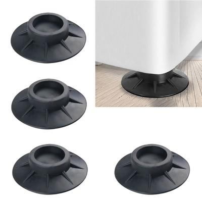 Anti-Vibrations-Füße, Gummibeine, Slipstop, geräuschlos, rutschfeste Matte für Waschmaschine, Stützdämpfer, Ständer, rutschfeste Unterlage