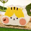 Cartoon Hamster Hideout House Magnetic Door Washable Hamster Hide Cave Viewing Window Pet Habitat Decors Pet Cage Landscaping
