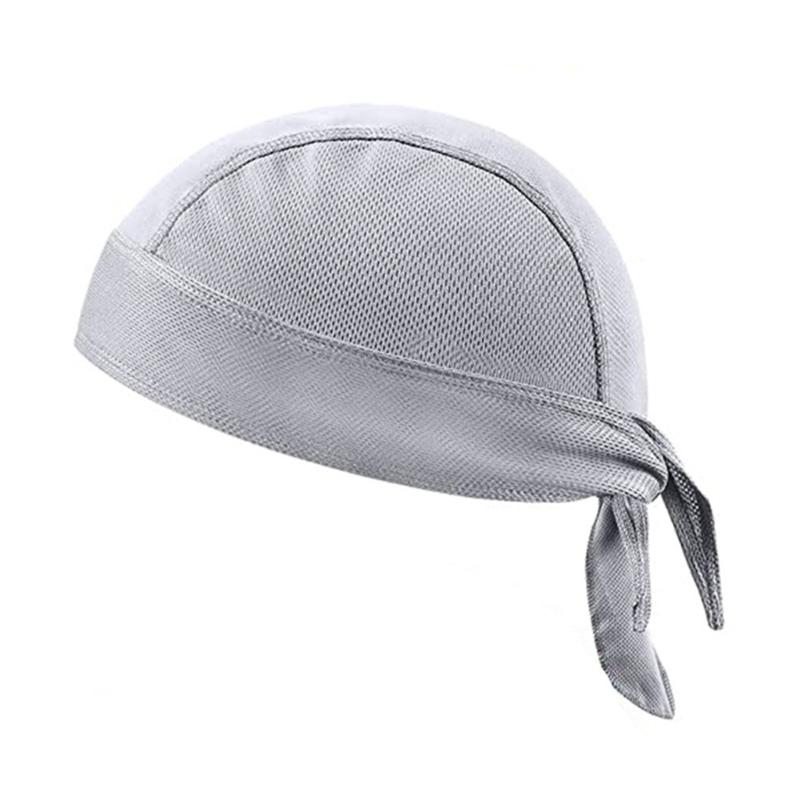 Elastic Sports Headwear With Sweat Barrier Sweatproof Sun Protecting Headscarf