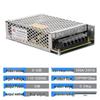 Dual Output 50-60W AC to DC Switched-Mode Power Supply Adapter 12/15V