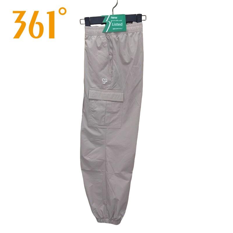 361 Genuine 2026 Spring Sports Casual Breathable Women s Loose Workwear Trendy Versatile Long Pants L хаки