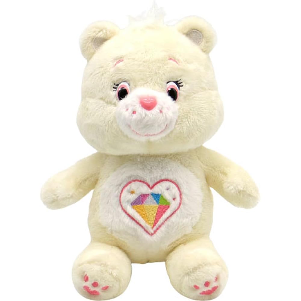Nakajima Corporation Care Bears Soft S Sparkle Heart Bear Plush Toy 158475-21