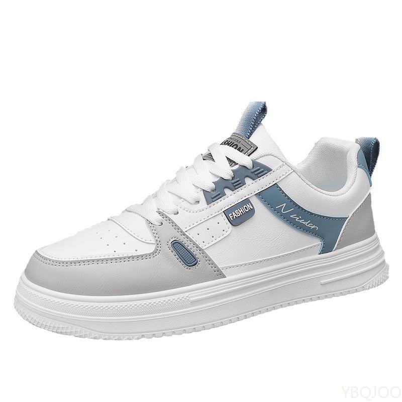 Men's Sports Shoes  Spring Fashionable Skateboard Shoes Outdoor Breathable Men's Lace Up Platform Shoes Casual Running Shoes