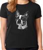 Boston Terrier T-shirt for Women Ladies Tee Dog Breed Dog Person Gifts for Her