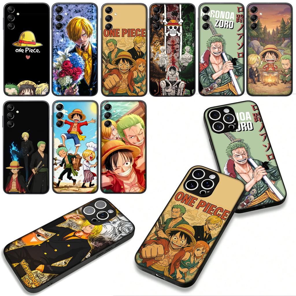 Roronoa Zoro Sanji One Piece Luffy Case for Motorola Moto Edge 70 60 Fusion 40 NEO Pro G Stylus G56 G96 G71 G73 G52 G42 G50 G51