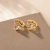 Exquisite Japanese-Style Heart Ear Cuff: Two-Way Wear, Versatile, High-End Fashion Earrings
