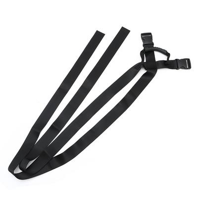Schwarze Tragegurte, 190 cm x 5 cm, Packgürtel, Tragegurt für Kisten, sicheres Bewegen und Anheben schwerer Kisten