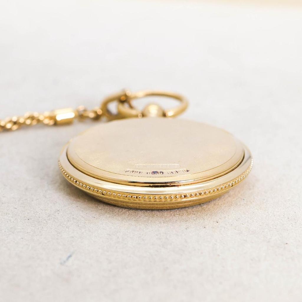 [USED] Working SEIKO Pocket Watch SGP30 Small Second Quartz 2205