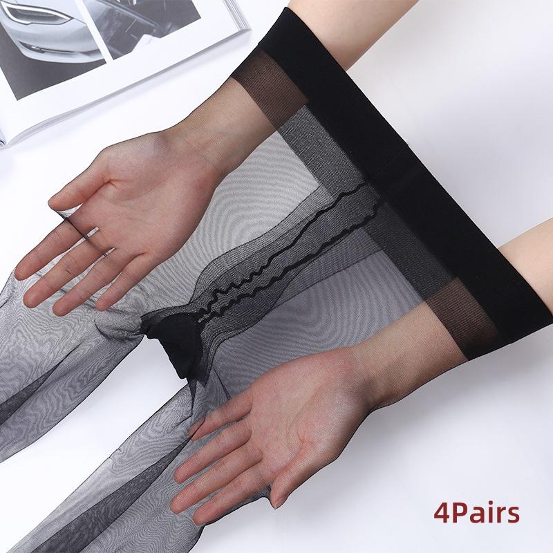 Doiaeskv 0D Sexy Women Stockings Summer Nylon Seamless Pantyhose Women Black Thintights Nightclub Silk Tights