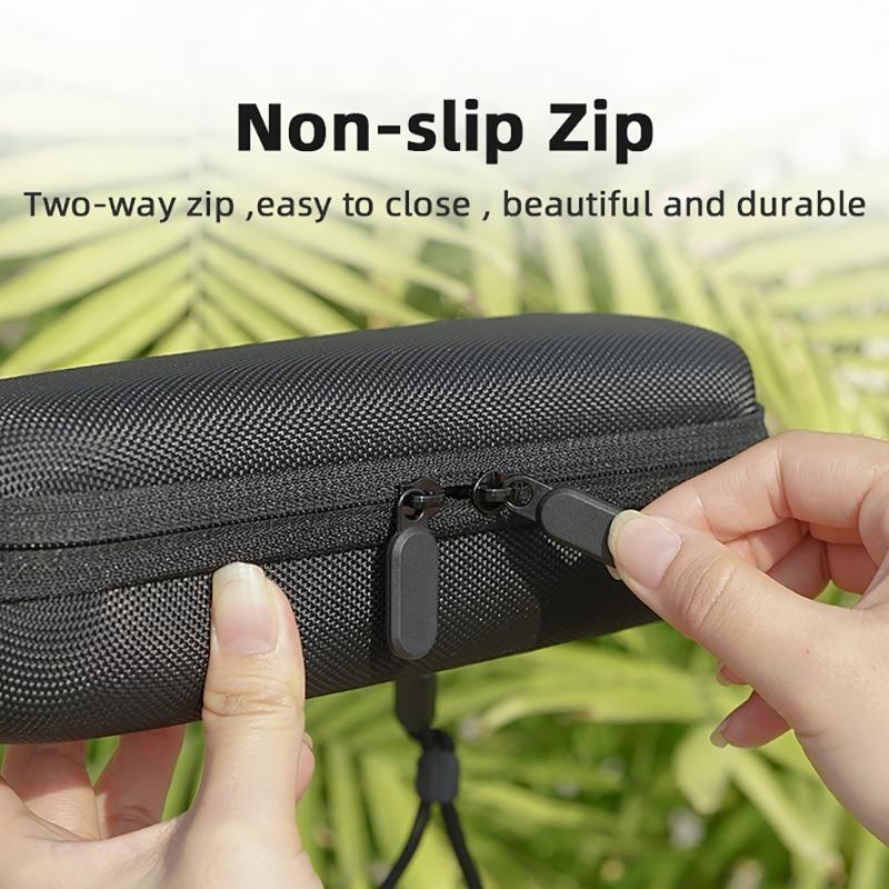 Durable Nylon Carrying Case for Pocket3 Camera Gimbal Holder Inner Pocket Case with Zipper Easy Open Close Pouch