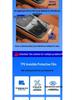 Geely Galaxy M9 Central Control Protective Film & Interior Sticker Screen Tempered Film Accessories