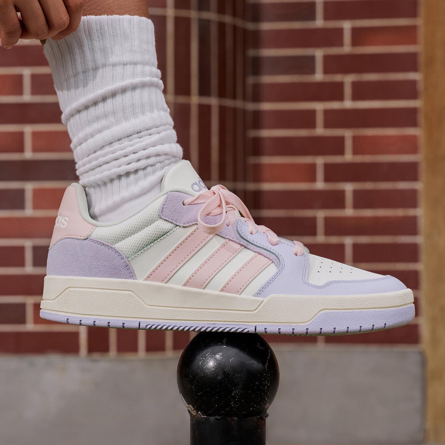 Adidas ENTRAP Textile, Synthetic Leather, Split Cow Leather Low top Sk 35.5
