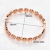 Elegant Stainless Steel Flower Bangle for Women Openable Cuff Bracelet Wristband Metal Jewelry Making Accessories Gift for Her