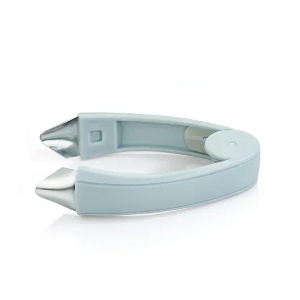 Kreatywna stal nierdzewna Ananas Bezoczna Pęseta Spiczasta Truskawka Klips Domowy Kuchnia Wielofunkcyjny Usuwanie Szypułek Owocowych