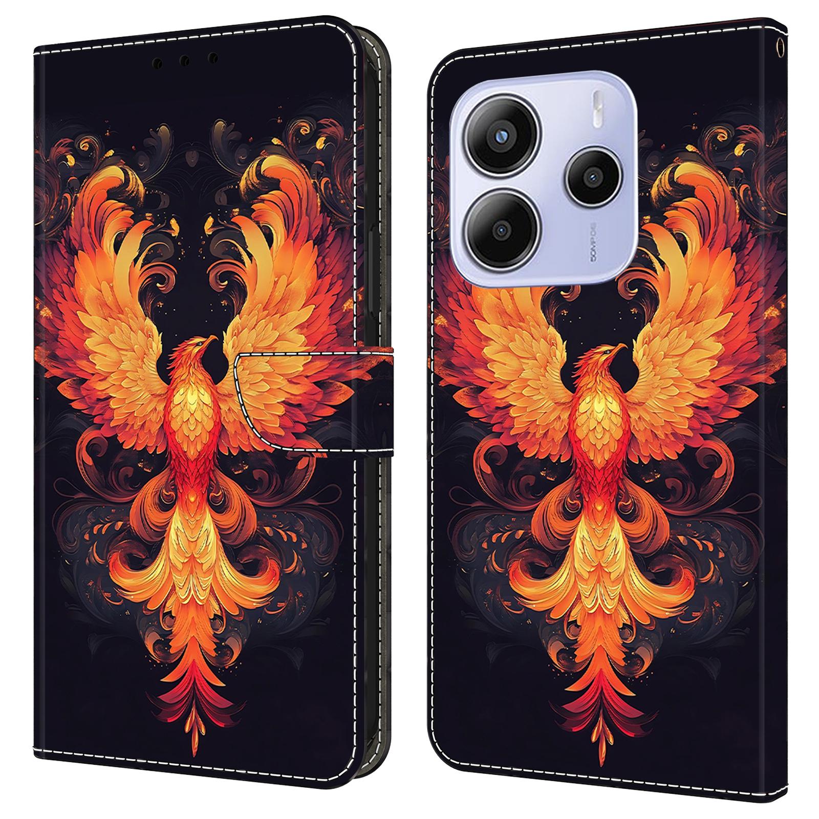 Flame Bird Print