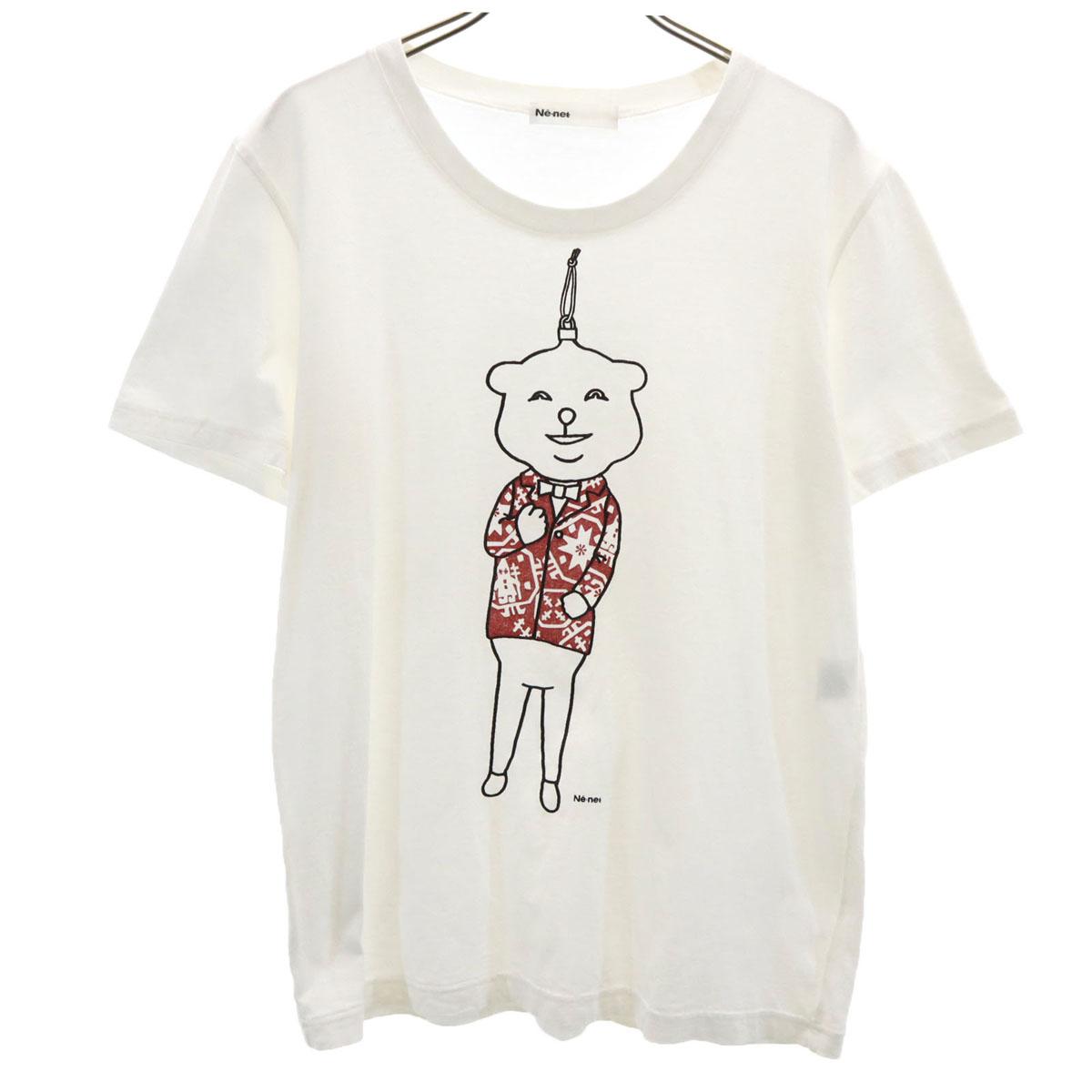 

Ne-net сделано в Японии Футболка с коротким рукавом 3 белых Женская Б/у