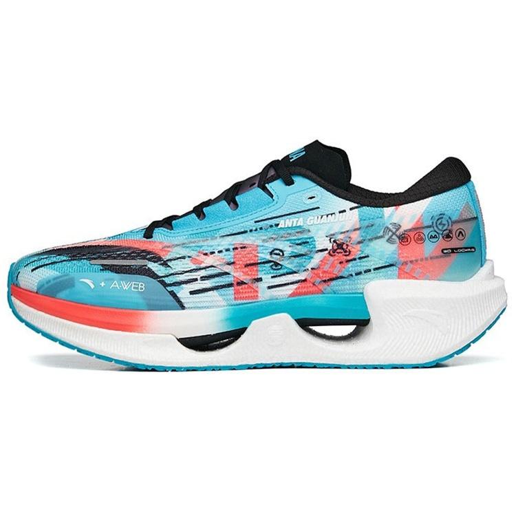 ANTA Shock The Waves Blue Black Red Men s 112255599A-4 EU 42