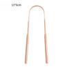 1Pc Reusable Pure Copper Tongue Scraper Oral Cleaner Brush For Fresh Breath Hygiene Men Women High Quality