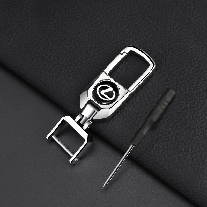 Metal Car Keychain Badge Key Chain Rings Car Accessories For Lexus IS300H NX300H CT200H IS250 IS200 RX400H RX450H IS 220D 250 UX