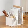 1 Stück Polier-Schreibtisch-Aufbewahrungsbox - geräumiger Ordner-Aufbewahrungs- und Sortierständer mit Spannmontage - perfekt für Büros