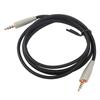 Headset Cable 3.5mm OFC Replacement for MMX100 Headphone Plug and Play PC Computer Accessories 1.2m Gray