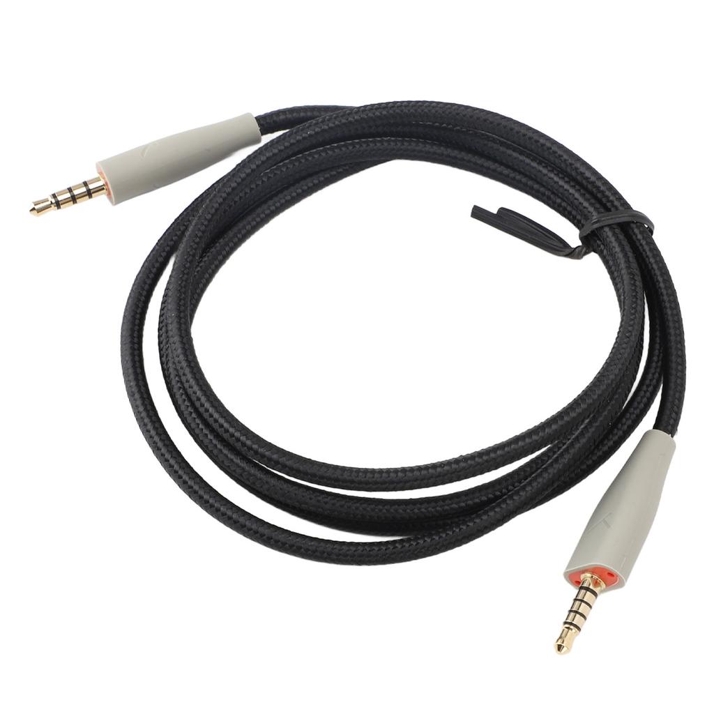 Headset Cable 3.5mm OFC Replacement for MMX100 Headphone Plug and Play PC Computer Accessories 1.2m Gray