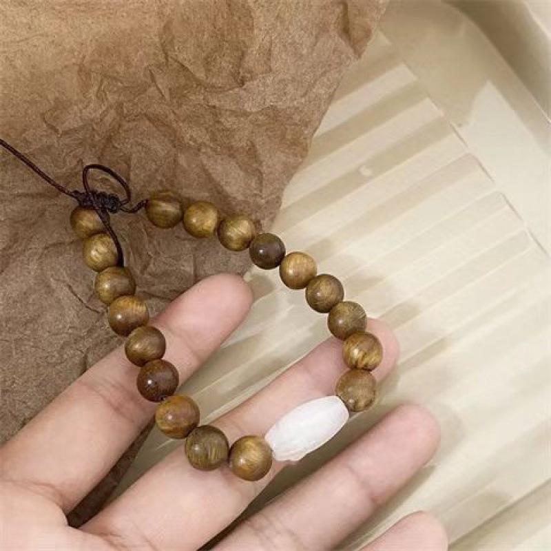 Earrings Imitation Bodhi Root Bracelet Bodhi Cultural Play Buddha Beads Around The Finger Soft Men'S And Women'S Bracelets Beaded Plate Play