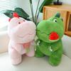 Cute Dinosaur Plush Toy Creative Couple Dolls Stuffed Animal Lovely Doll Kids Pillow Wholesale Birthday Gift Characters)