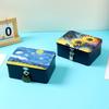Large Capacity Desktop Storage Case Vintage Empty Box High Quality Metal Box  Jewelry