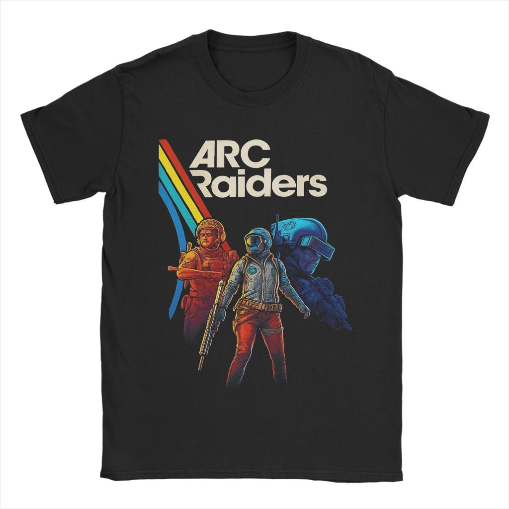 Herren Damen Arc Raiders Videospiele Shirt Baumwolle Grafik T-Shirts Oberbekleidung