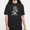 Nike SB Skateboarding Print Loose Knit Short Sleeve T-Shirt Men Tops Black DD1309-010