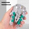 Multifunktions-Abisolierzange Entschalungszange Crimpzange Kabelabisolierzange Schneider Multifunktionales Drahtreparaturwerkzeug Zange