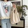 Mesh Hollowed Women's Daisy Vest Bag Large Capacity Girls Shoulder Bags Travel Tote Shopping Bag Summer Flower Female Handbags