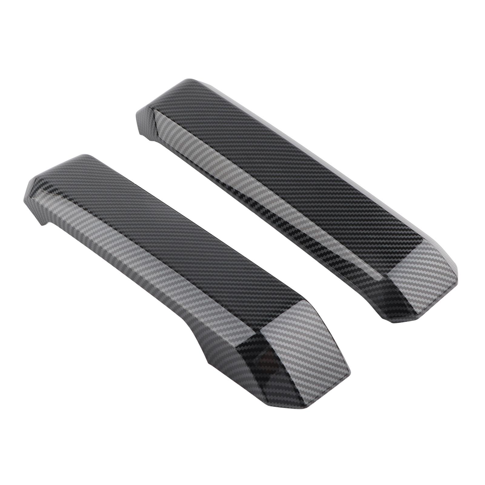 

4 шт. Накладки на чашки внутренних дверных ручек с отделкой под карбоновое волокно, подходят для Ford F150 20152020