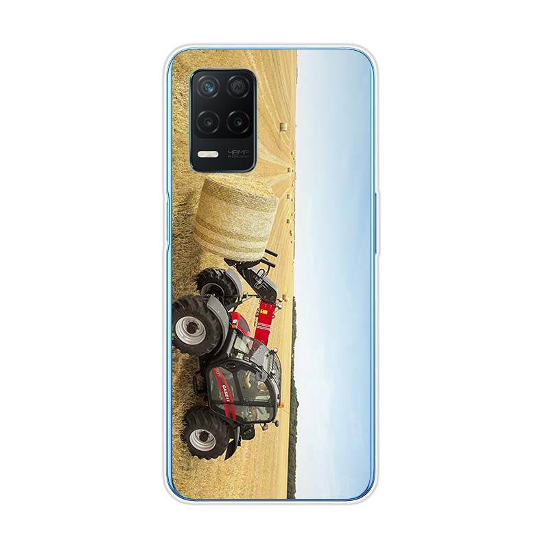 Cool Tractor Car pro Realme 8 8i V3 V5 GT Neo Flash Edition Explorer Master Neo2 Narzo 30 50i 50A C21Y Pouzdro na telefon