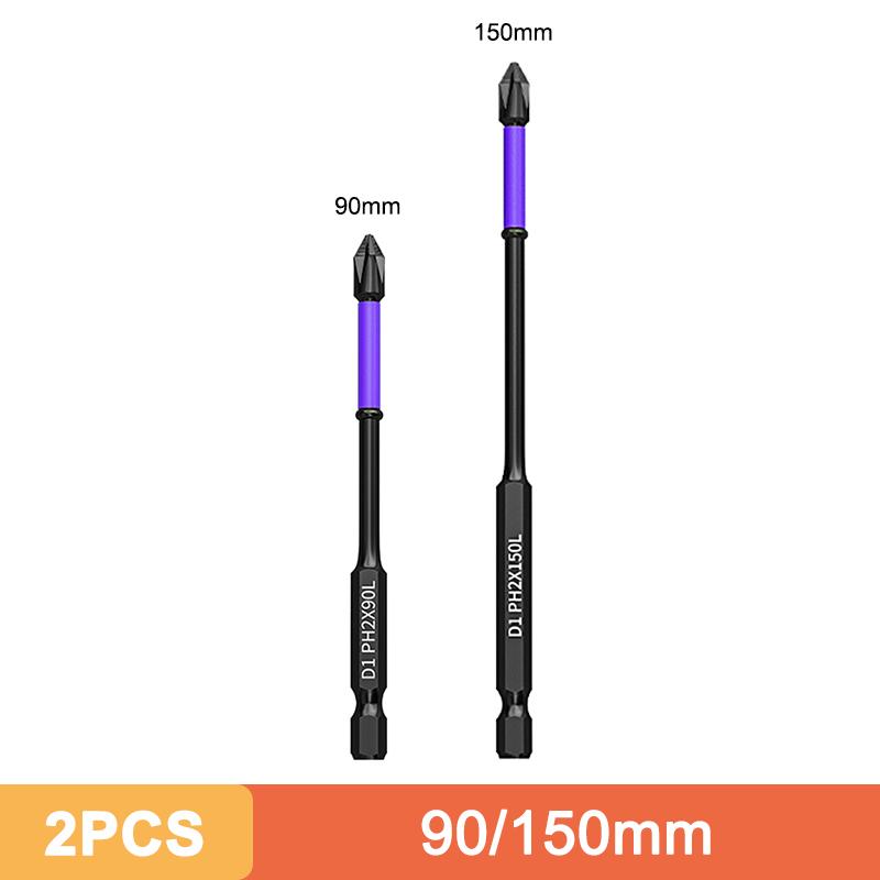 Strong Magnetic D1 Anti-shock Batch Head Hand Electric Drill Bit Cross Screwdriver High Hardness Non-slip Screwdriver Bit Set