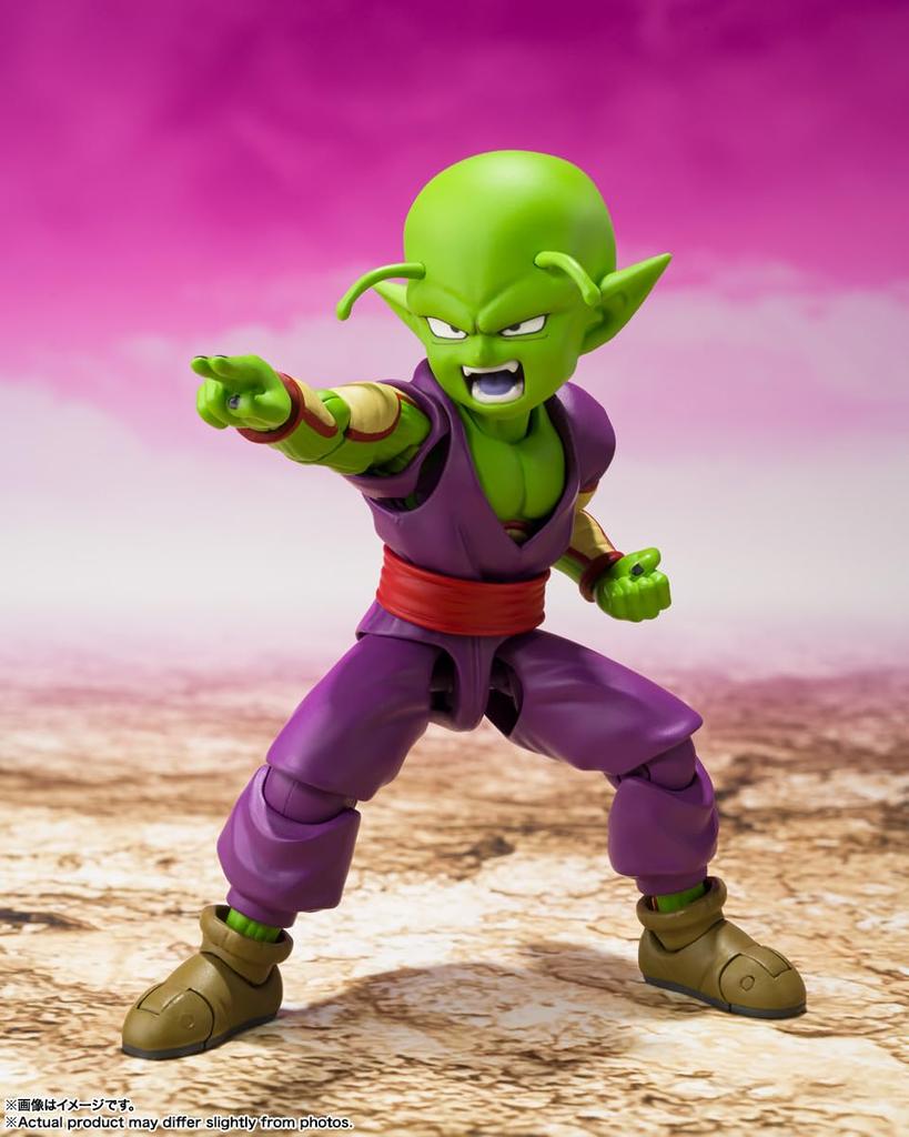 TAMASHII NATIONS Dragon Ball DAIMA Piccolo 85mm PVC ABC Painted Movable Figure S.H.Figuarts (Mini) -DAIMA- Approx. &