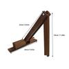 Verstellbare Faltbare Wandhalterung Holzhalterung Lampenhalter zum Aufhängen von Pendelleuchten Vintage Stil Wandleuchte Dekorative Holzwand