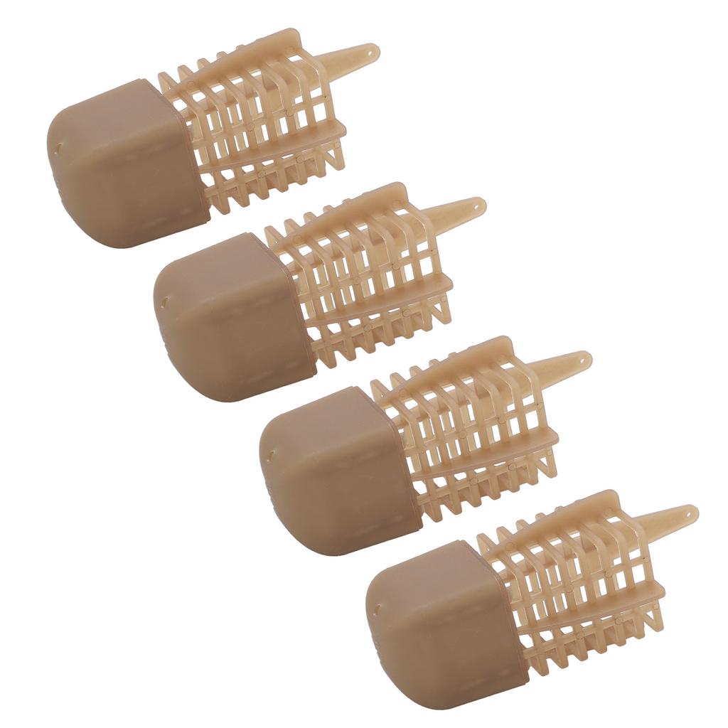 4Pcs Carp Fishing Nesting Device European Style Fixed Point Nesting Cage Nest Feeder Fishing