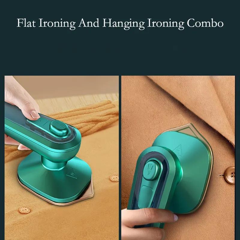 Anti Slip Handle Electric Steam Iron Small Iron Clothes Ironing Machine Mini Steam Portable Iron Upgraded for Travel Convenient