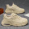Men's All-matching Fashionable Shoes Spring New Mesh Breathable Sports Casual Running Platform