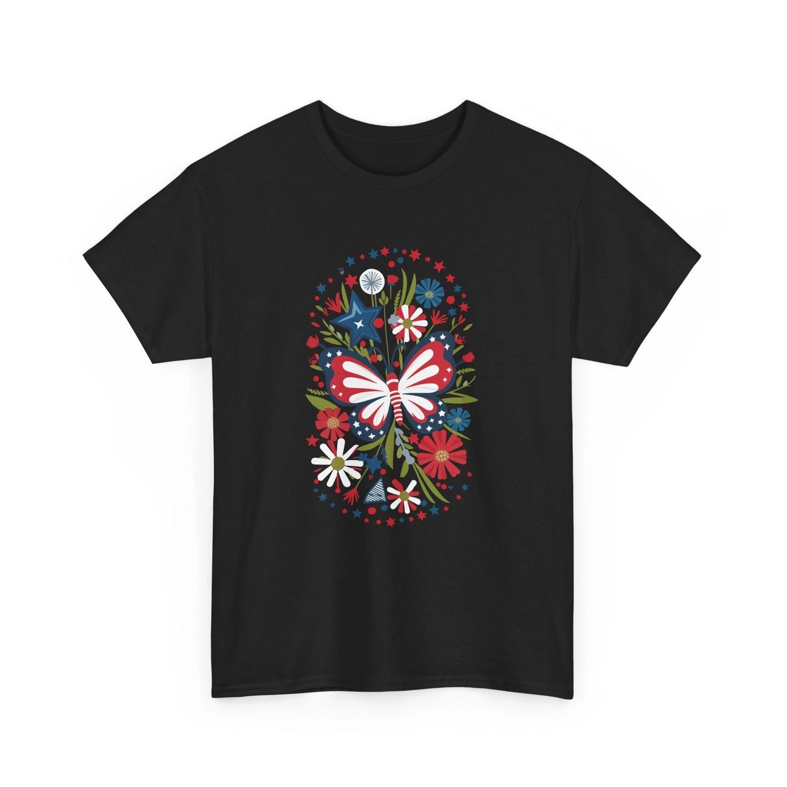 Garden Life T-Shirt | Spring Lover & Floral Enthusiast | Spring Floral Butterfly S